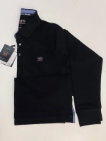 Футболка поло с длинным рукавом