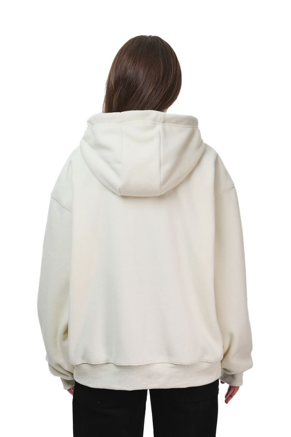 Худи Zip Original fleece белое - фото 5