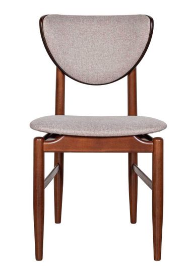 Стул FANO-F с мягкой вставкой в деревянной спинке / Американский орех