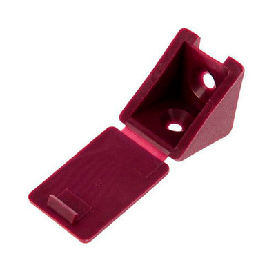 Уголок соединительный мебельный comandor УСД-23 (бордо)