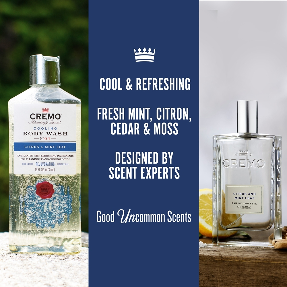 Cremo Set Citrus and Mint подарочный набор для мужчин