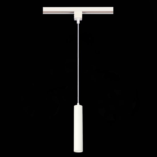 ST151.506.01 Светильник трековый Белый GU10 1*50W IP20 D54xH290 220V Без ламп BASE