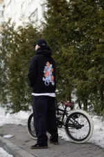 Худи Old Lizard Red Devil Черный