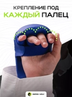 Перчатки синие S