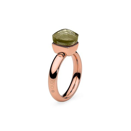 Кольцо Qudo Firenze olivine 18.5 мм 610785/18.5 G/RG размер 18,5