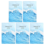 SKIN1004, мадагаскарская готу кола, Hyalu-Cica, увлажняющая маска для лица, 5 шт. по 23 мл (0,77 жидк. унции)