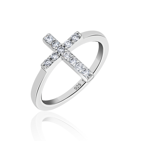 Кольцо крест