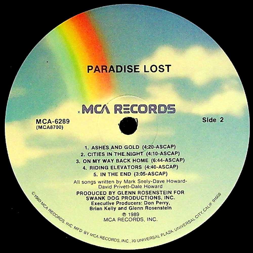 Paradise Lost / Paradise Lost (LP)
