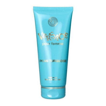 Женская парфюмерная гель для душа Versace Dylan Turquoise 200 мл