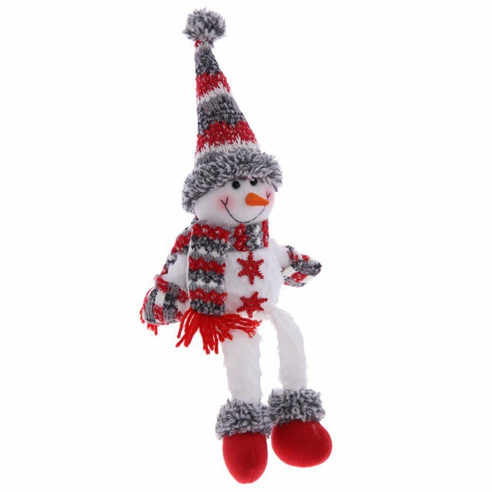 GAEM Игрушка набивная "Снеговик", L18 W8 H48 см, 2в.