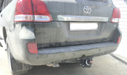 Фаркоп для Toyota Land Cruiser 200 2007-2021, Lexus LX 2007-2022 Тип шара: A. Нагрузки: 2700/100 кг, TY 19
