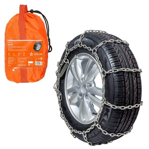 Цепи противоскольжения, лесенка, толщ.зв. 4мм (колеса R13 175/70 - R15 185/60), к-т 2 шт. ADCW001