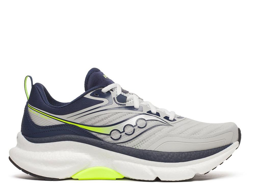 Кроссовки для бега мужские Saucony Omni 23 ST M Серо-Желтые