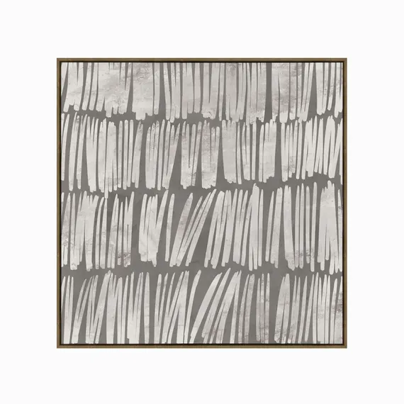 Постер Modern 100х100 см, коричневый, белый