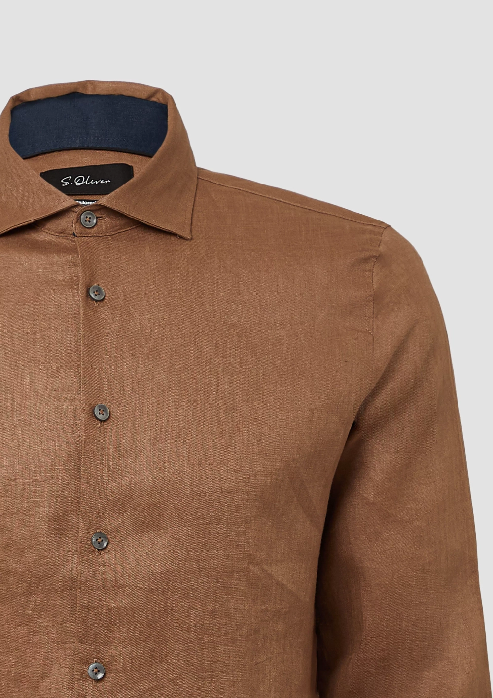 Классическая льняная рубашка s.Oliver Black Label