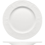 Тарелка «Моцарт» мелкая;фарфор;D=25,H=2см;белый (Цвет: белый)