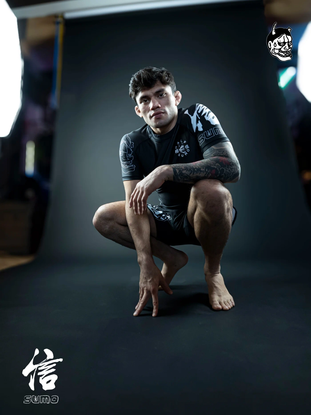 Рашгард Half Sumo Sugoi Ranked чёрный