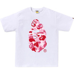 A Bathing Ape Bathing Ape Футболка Regular Straight Fit Summer 0zxtemx00310q белый розовый