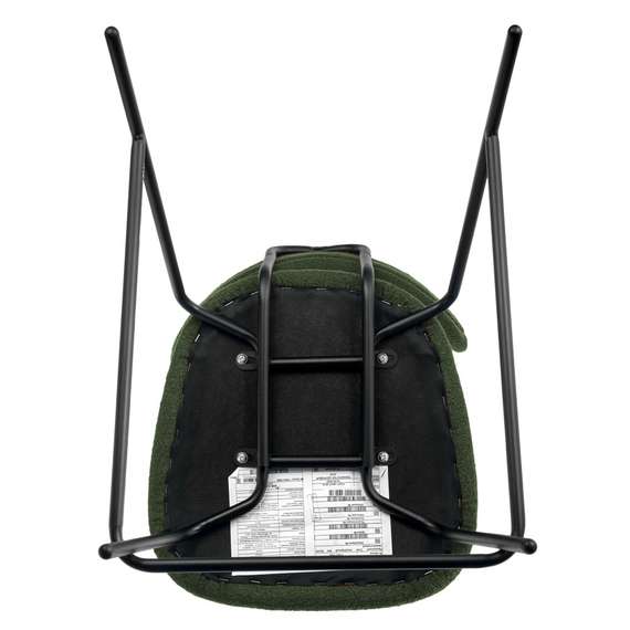 Полубарный стул Pedigree 65 см зеленое букле