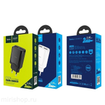 Сетевой адаптер питания HOCO C52A 2USB 2.1A (белый)