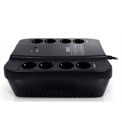 Powercom Back-UPS SPIDER, OffLine, 850VA/510W, Tower, 8xSchuko outlets (4 surge & 4 batt) (332715)