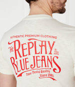 Футболка SLUB Replay - экрю(M3023 .000.22336)