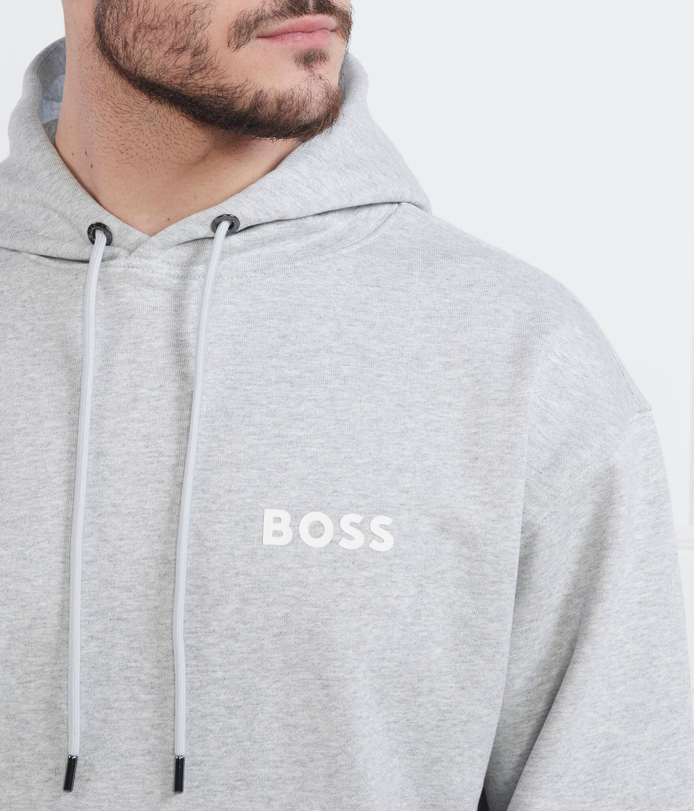 Худи sullivan 101 BOSS BLACK - серый(50477581)