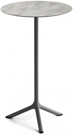 Стол ламинированный барный Scab Design Tripe, антрацит, каменный