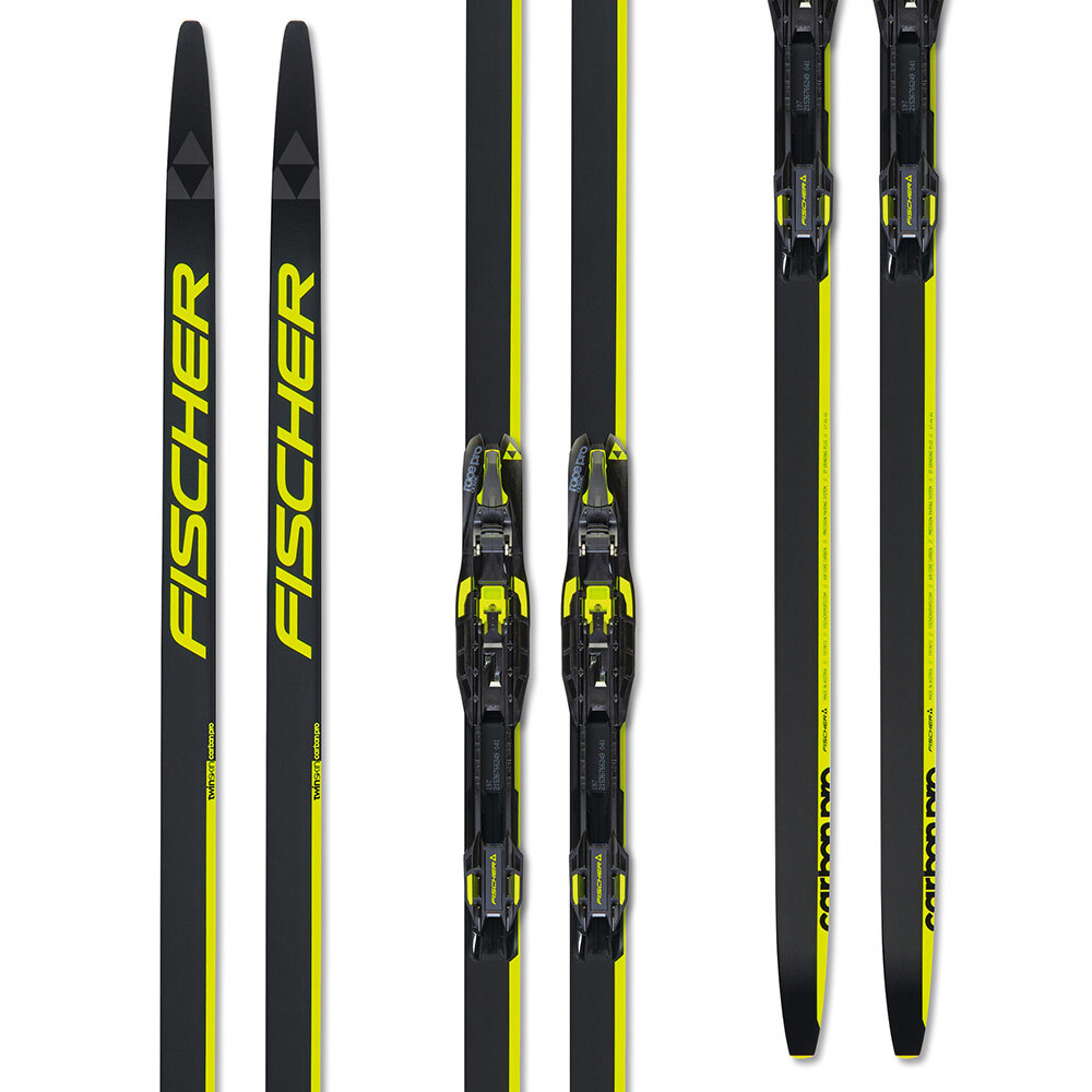 Лыжи FISCHER TWIN SKIN CARBON PRO CL STIFF IFP N13622, классические