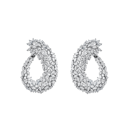 Серьги ажурные