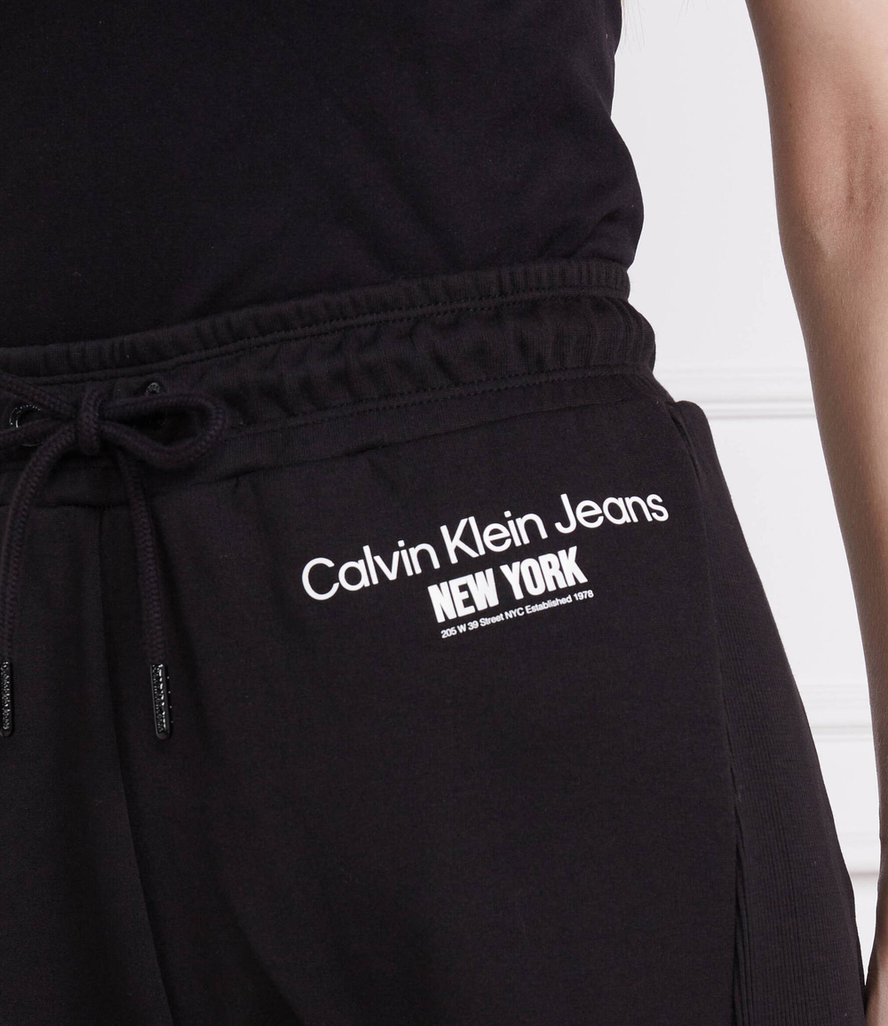 спортивные штаны CALVIN KLEIN JEANS - черный(J20J221052)
