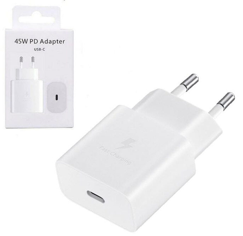 Сетевой адаптер питания Sams USB-C 45W AAA (белый)
