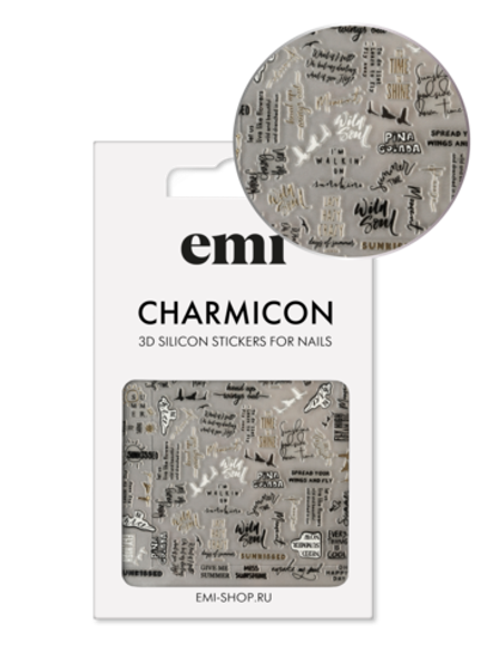 Charmicon 3D Silicone Stickers №234 Летний день