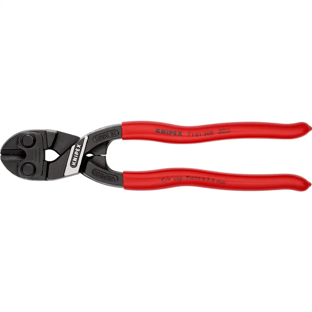 Кусачки усиленные CoBolt® черненые 200 мм Knipex 71 01 200 SB