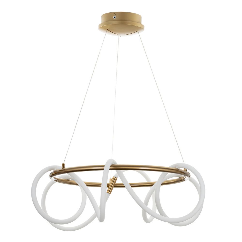 Citilux PYTHON CL220263 Люстра подвесная с пультом Бронза