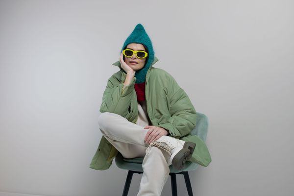 Куртка AW004 фисташковая - фото 6