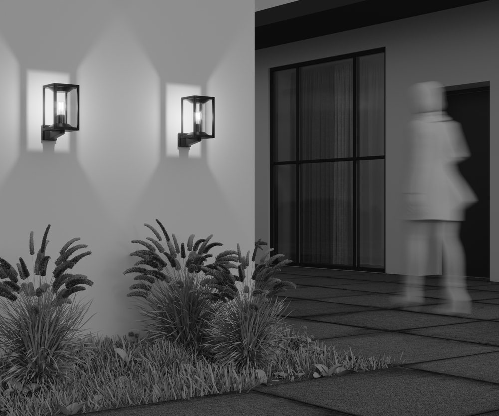 Уличный настенный светильник Outdoor O452WL-01GF