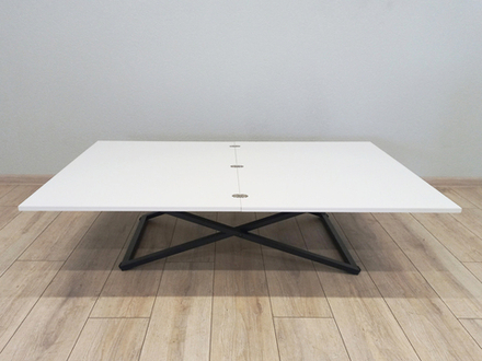 Стол-трансформер ГЗМИ Орфей 1, черный/белый