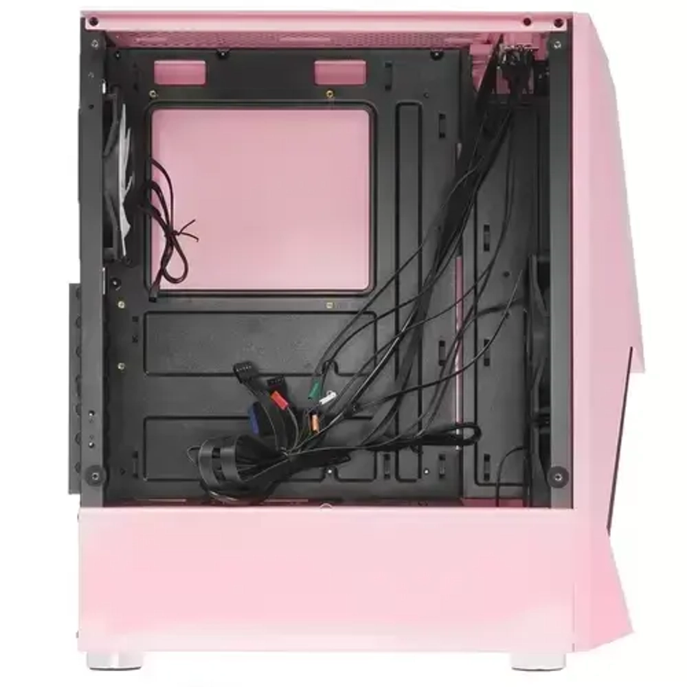 Компьютерный корпус 1STPLAYER DK-3 TG Pink