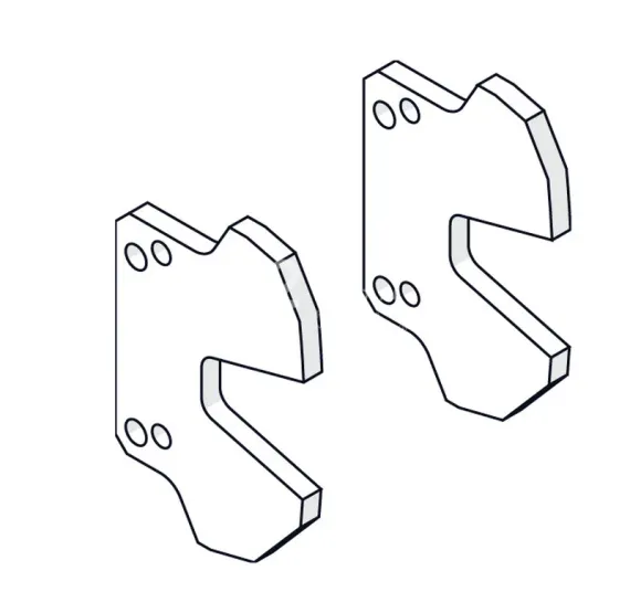 Шаблон для рельс Р65 к станкам Вектор