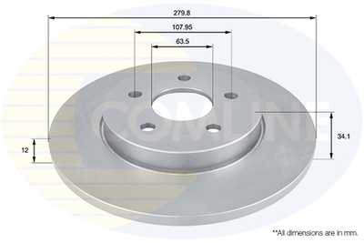 COMLINE - ADC1219-CML - Brake Disc
