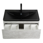 Мебель для ванной комнаты подвесная BelBagno ACQUA-1000-2C-SO-CVG 100 см Cemento Verona Grigio