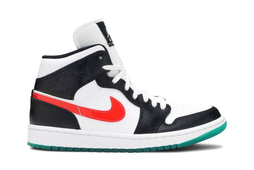 Кроссовки Jordan Air Jordan 1 Mid Alternate Swooshes (Женская размерная сетка)