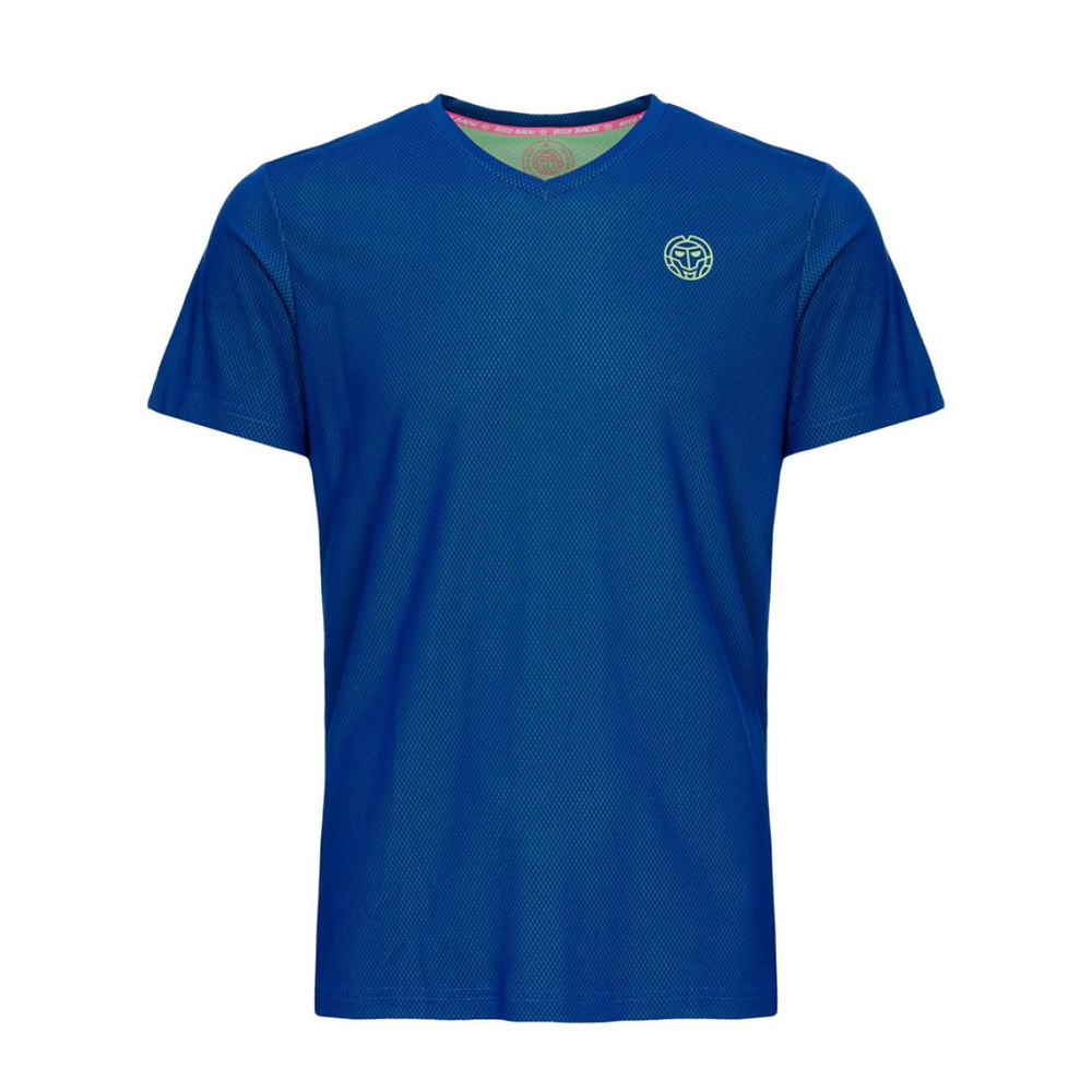 ОДЕЖДА ДЛЯ ТЕННИСА Мальчики, Футболка BIDI BADU EVIN TECH ROUND NECK TEE .