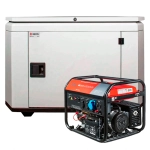 Генератор бензиновый FUBAG BS 8500 A ES DUPLEX с кожухом Geon 1400SS RAL 7035
