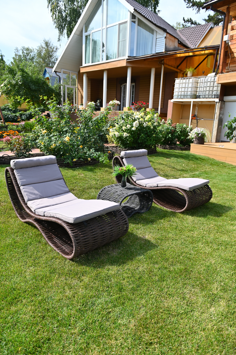 Шезлонг Wave pool