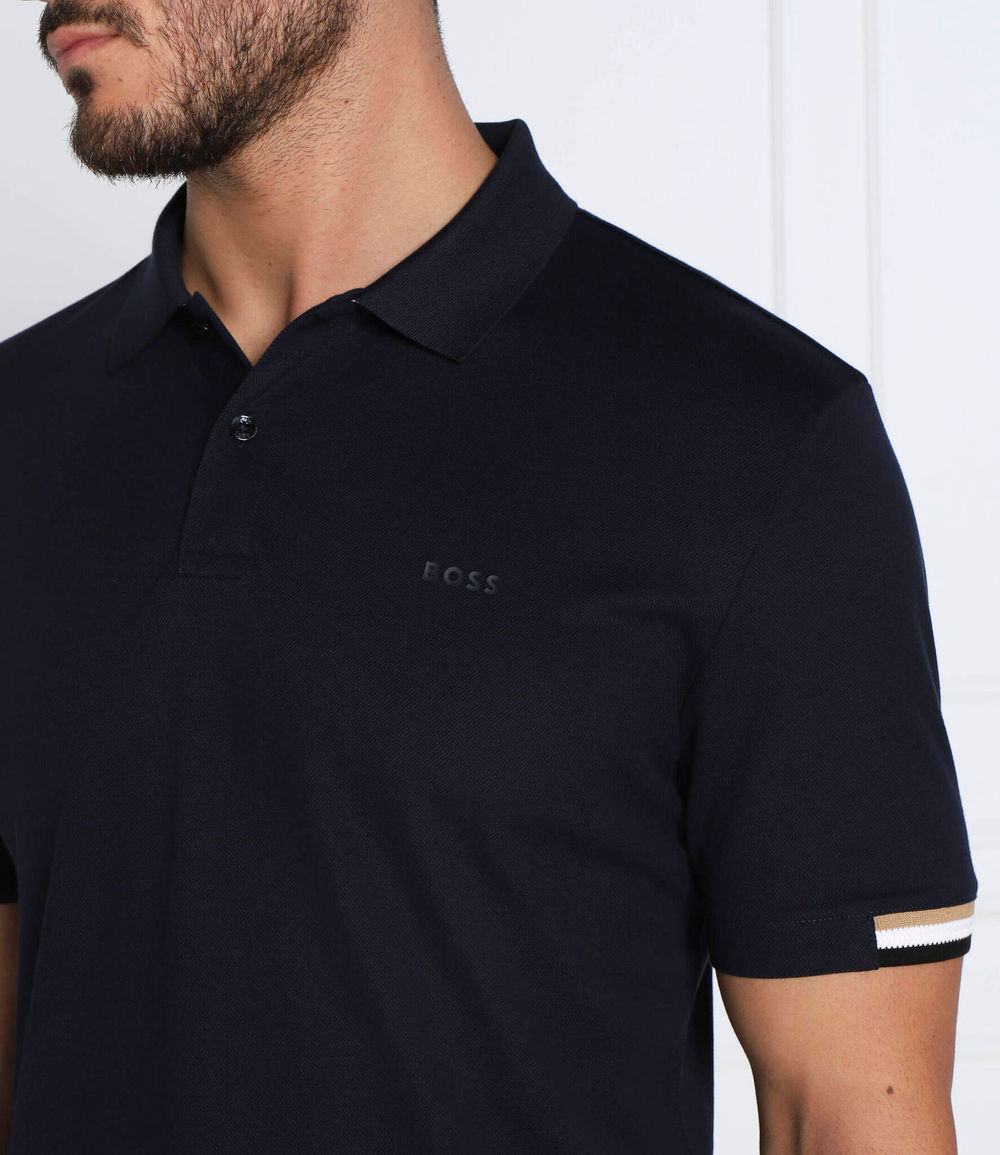 поло parlay 147 BOSS BLACK - темно-синий(50467113)