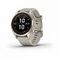 Garmin Fenix 7S Pro Sapphire Solar – золотистый корпус, светло-песочный ремешок