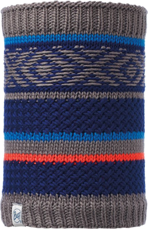 Шарф-труба вязаный с флисом детский Buff Tipsy Blue Ink Фото 1