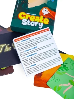 Развивающие карточки Игра Create story на воображение